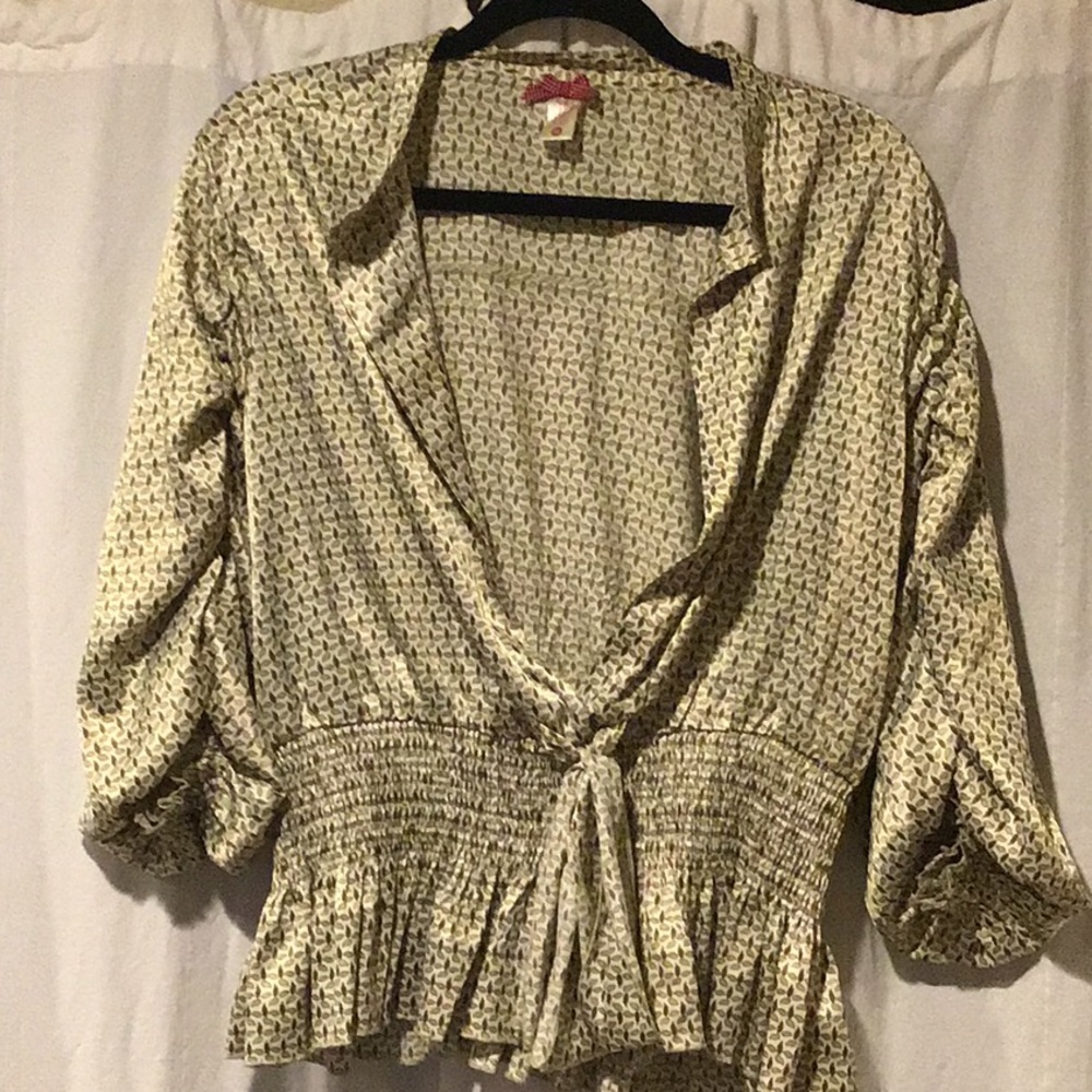 Green blouse by Downeast xxl